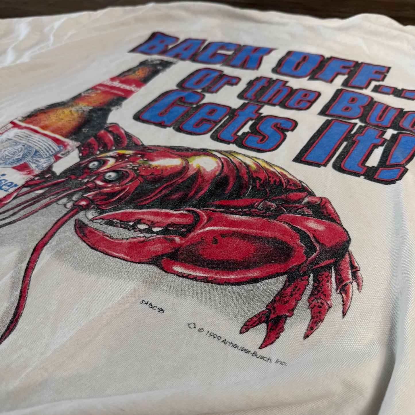 1999 Budweiser Lobster Tee | XL