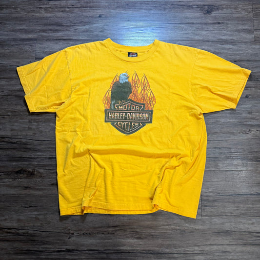 2006 HD Eagle Flames Tee | 2XL