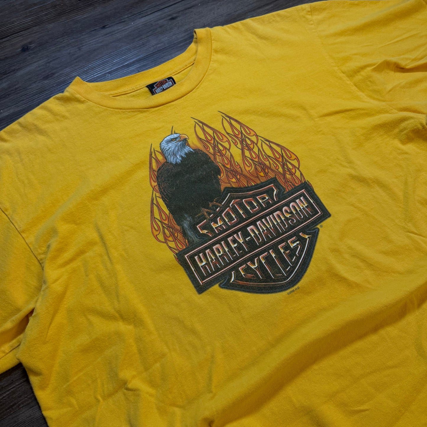 2006 HD Eagle Flames Tee | 2XL