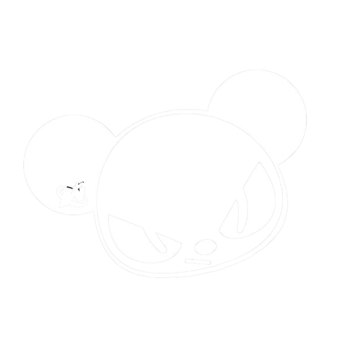 "Mad Panda" Decal